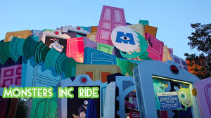 Of the monsters, for the monsters, by the. Monsters Inc Ride Disney California Adventure Youtube