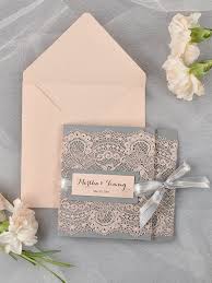 Custom Listing 100 Grey Peach Lace Wedding Invitation Pocket Fold Wedding Inv Lace Wedding Invitations Wedding Invitations Diy Vintage Wedding Invitations