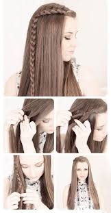 While braiding, the hair is secured in a ponytail, but. Not Going On Any First Dates But The Hair Styles Are Cute Quick Easy Cute And Simple Step By Step Hair Styles Medium Hair Styles Cute Hairstyles For Teens