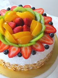 Nasi Lemak Lover Fruity Cake Fresh Fruit Cake Fruity Cake Cake Decorated With Fruit