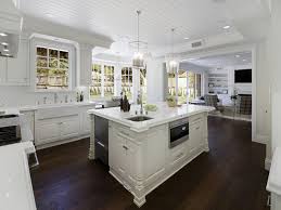 white kitchen countertops dark hardwood