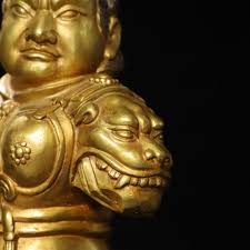 Buy Pure Copper [treasure King] Buddha Statue Online in India
