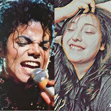 Two Michael performing pictures.♥️♥️♥️