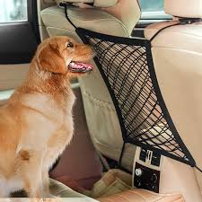 Although dogs routinely travel in motor vehicles, there is a lack of evidence on if, how, and why people choose to restrain their dogs when travelling. Amazon Com Au Town Dog Car Barrier Dog Net For Car Between Seats Pet Net Barrier Front Seat Car Mesh Barrier Back Seat Universal Stretchy Car Seat Storage Mesh Net Pet