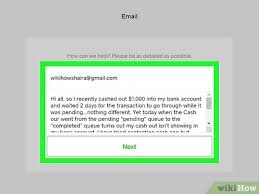Choose your device (android or apple) enter your information (name, password, bank info, etc) and sign up click on the icon in the to use the services of cash app you need to have a cash app account. 3 Ways To Contact Cash App Wikihow