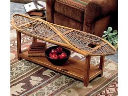 Vintage Snowshoe Coffee Table Ski Lodge Decor Rustic Cabin Decor Lodge Decor