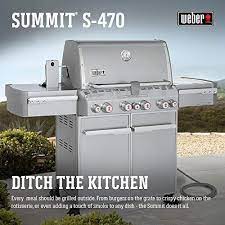 Best Natural Gas Grills Weber Summit 7270001 Natural Gas Grill S 470 48 800 Btu Natural Gas Grill Grilling Gas Grill