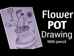 How To Draw Flower Pot How To Draw Flowers How To Draw Flower Pots With Pencil How To Draw Flo Flower Drawing Pencil Drawings Of Flowers Angel Drawing Easy