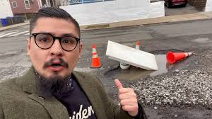 Despite multiple calls to the Providence Mayor’s Office from residents and  officials, this DANGEROUS pothole between Chalkstone Avenue and Violet  Street is still here, with even more potholes near ...