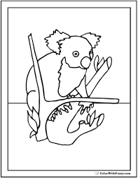 Jun 11, 2019 · kids alphabet coloring pages not only helps developing coloring skills, but is also a great way to improve your child's vocabulary. Koala Coloring Pages For Kids Hop A Ride With A Koala