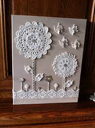 Blog de crochet modèles et grilles gratuites, sélection de modèles et nombreux catalogues en ligne. Tableau Napperons Anciens Au Crochet Style Shabby Etsy Art Au Crochet Crochet Tableau Creations Avec Boutons