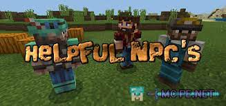 Sometimes of minecraft pocket edition may seem boring if you play alone. Helpful Npc S Addons Mcpe Minecraft Pocket Edition Downloads