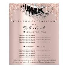 Makeup Eyelashes Beauty Salon Gray Silver Diamond Flyer Zazzle Com Beauty Salon Beauty Makeup Makeup Eyelashes
