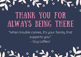 Find out what the staff of refinery29 are thankful for this year. 101 Thank You Messages For Family Support With Quotes Futureofworking Com