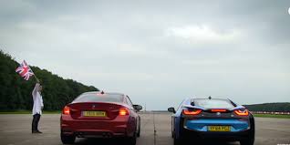Check out m4 variants images mileage interior colours at autoportal.com. Mighty Bmw M4 Vs Electrified Bmw I8 Drag Strip Showdown Who Wins Torque News