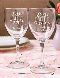 Local Wedding Vendors Dresses Wedding Planning Tools Tips More Personalized Wine Glass Wine Glass Wedding Favors Bridal Shower Wine