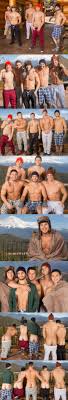 Sean Codys Winter Getaway: Day 1 (Brodie, Joey, Lane, Rowan & Tanner)  (Bareback Orgy) - WAYBIG