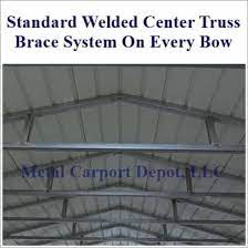 30 X36 Boxed Eave Style Metal Carport 4 745 00 Free Installation