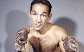 A day like today, Willie Pep defended his featherweight world title