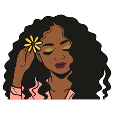 Download Long Hair Afro Woman Svg Sexy Woman With Sunflower Svg Fabulous Queen Logo Black Woman Face Svg Cut File Download Jpg Png Svg Cdr Ai Pdf Eps Dxf Format