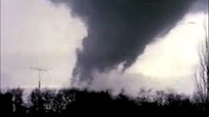 Tornado on the ground at ghw bush turnpike and tollway. The April 1974 Tornado Super Outbreak Kcentv Com