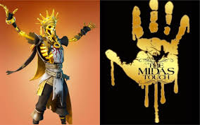 Encuentra su llama de oro y supera la desafíos de la semana 9 de fortnite. Fortnite Midas Wallpapers Top Free Fortnite Midas Backgrounds Wallpaperaccess