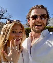 Hollyoaks star announces he's engaged to his partner just months after  welcoming their first child together