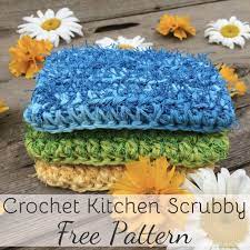 Crochet Kitchen Scrubby Pattern Quick And Easy Pattern For Beginners Crochet Scrubbies Crochet Scrubby Crochet Kitchen