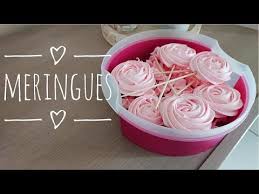 Meringues Recette Rapide Et Facile Youtube In 2020