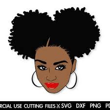 Black Woman Svg