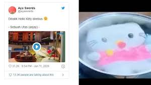 These videos are also for the current episode. Populer Viral Viral Adegan Sinetron Boneka Hello Kitty Direbus Penulis Script Beri Penjelasan Ini Tribunnewsmaker Com