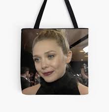 Elizabeth Olsen Tote Bags for Sale