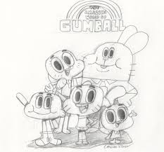 The Amazing World Of Gumball Coloring Pages For Kids The Amazing World Of Gumball Gumball World Of Gumball