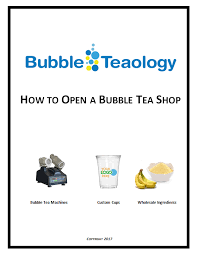 How To Open A Bubble Tea Shop - Bubbleteaology