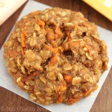 Carrot Cake Oatmeal Cookies With A Step By Step Video Amy S Healthy Baking
