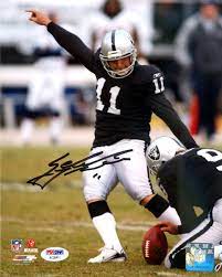 Sebastian Janikowski Autographed 8x10 Photo Oakland Raiders Psa Dna Oakland Raiders Raiders 8x10 Photo