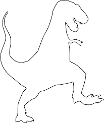 T Rex Silhouette Clip Art At Clker Com Vector Clip Art Online Dinosaur Crafts Dinosaur Quilt Dinosaur Silhouette