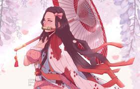 Kimetsu no yaiba, the younger sister of tanjiro kamado and one of the two remaining members of the kamado family. Wallpaper Umbrella Fantasy Illustration Characters Illustration Nezuko Kamado Aesthetics Oni They Mika Vas By Mika Vas Demon Slayer Kimetsu No Yaiba Nasuko Of Kamado Images For Desktop Section Art Download