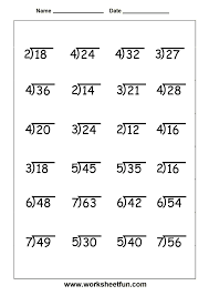 51 Free Printable Math Worksheets Division Free Printable Math Worksheets Printable Math Worksheets Division Worksheets