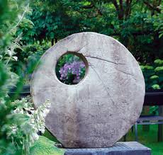 These religious monuments dedicated to the gods or pharaohs were designed with a great deal of architectural sculpture inside and out: Barrel Garden Tranquil Buddha Stone Statue Medium Antique Grey
