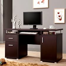 Many modern home offices use white as the base color palette, and a modern white desk is a must for most modern offices. Modern Computer Table Design For Home
