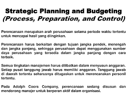 But many people view a budget as a straitjacket that will keep them from doing what they want. Strategic Planning And Budgeting Ppt Download