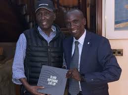 Fredrick onyango | nation media group. Eliud Kipchoge Meets Chris Kirubi