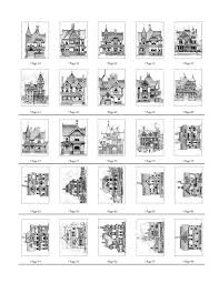 Coloring sheets of the house and rooms in a house pictures with. Vintage Homes Adult Coloring Book 2 Classic Victorian Houses Click Americana