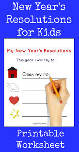 I don't know about you, but my new year's resolution is to stop feeling guilty about not keeping last year's resolution. Free Printable New Year S Resolutions Activity Sheet For Kids Jinxy Kids