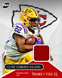 A wide variety of kansas city kansas chiefs options are available to you, such as usage, material, and inlay technology. Pff On Twitter With The 32nd Overall Selection In The 2020 Nfl Draft The Super Bowl Champion Kansas City Chiefs Select Clyde Edwards Helaire Rb Lsu Https T Co Tqvajh65uv