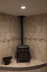 Find unequaled bargains on stoves at the chimney sweep shop, serving the shelburne area's heating needs since 1973. Basement Finish In Wichita Ks Pellet Stove With Custom Tile Surround Pinnacle Homes Inc