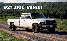 5 days + 15 hours ago in web2carz. Yep This 1995 Dodge Ram Diesel Cummins Has Over 921 000 Miles Owner S Rides The Fast Lane Truck