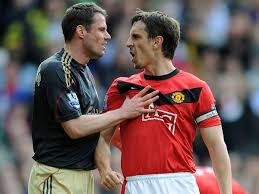 Manchester united maçı kaybetmesi halinde manchester city şampiyonluğunu ilan edecek. Gary Neville Trolls Sky Sports Colleague Jamie Carragher Ahead Of Liverpool S Draw With Basel And Manchester United Game On Sunday The Independent The Independent
