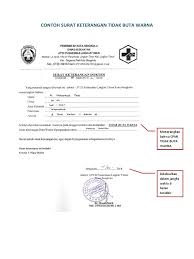 Ada banyak contoh surat pernyataan, yang terpenting dari sebuah surat pernyataan yakni mengenai isi dan tujuan dari isi surat tersebut. Contoh Surat Keterangan Tidak Buta Warna Dari Puskesmas Contoh Seputar Surat